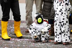 Einige Impressionen vom Fasnachtsumzug in Rotkreuz. (Bild: Patrick Hürlimann (Neue Zuger Zeitung))