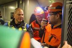 Mitarbeiter der SBB in Aktion. (Bild: Keystone)