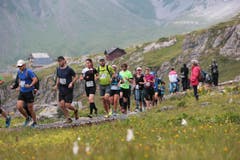 Insgesamt 44 Kilometer lang war der Marathon. (Bild: Roger Zbinden (Neue LZ))