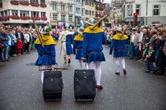 Umzug Olma (Bild: Philipp Schmidli / Neue LZ)