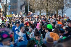 Einige Impressionen vom Fasnachtsumzug. (Bild: Maria Schmid (Neue ZZ))