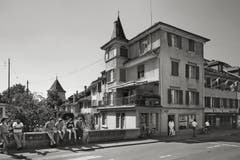 Sursee - Korporationsgemeinde, Oberstadt 24-26, von 1985. (Bild: Bruno Meier)