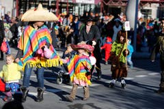 Einige Impressionen vom Kinderumzug in Rotkreuz. (Bild: Stefan Kaiser (Neue ZZ))