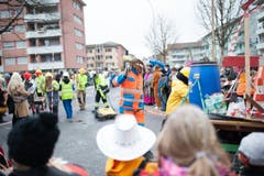 Einige Impressionen des Fasnachtsumzugs in Horw. (Bild: Roger Gruetter)