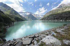 Der Stausee Göschenen. (Bild: Eveline Beerkircher / Neue LZ)