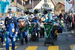 Impressionen vom Faschall Umzug in Allenwinden. (Bild: Roger Zbinden (Neue LZ))