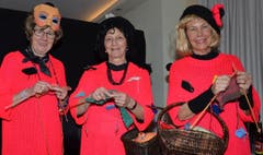 Marianne Alessandri, Magrith Schubiger und Heidi Fries. (Bild: Claudia Surek)