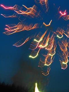 1. August - Feuerwerk in Wolhusen! (Bild: Josef Lustenberger)