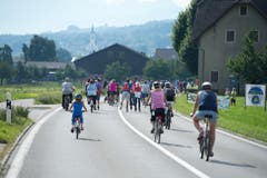7. Slow Up um den Sempachersee (Bild: Dominik Wunderli / Neue LZ)