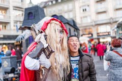 Einige Impressionen des Umzugs der Kultur Ur-Fastnächtler. (Bild: Roger Gruetter)