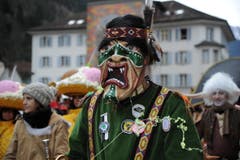 Ein Häuptling in Uri unterwegs. (Bild: Urs Hanhart (Neue UZ))