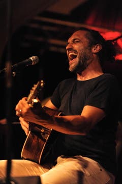 William White bei seinem Konzert. (Bild: Urs Hanhart / Neue LZ)