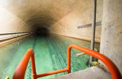 Der Trinkwasserspeicher wird zur Kühlung der Server verwendet. (Bild: Keystone)