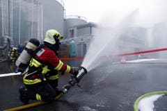 "Wasser marsch!", lautet das Motto. (Bild: Werner Schelbert)