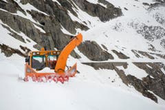 Der Sustenpass bleibt bis im Oktober offen. (Bild: Keystone / Urs Flüeler)