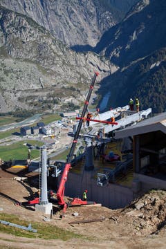 Die Sechsersesselbahn wird auf die Saison 2015/16 fertiggestellt. (Bild: pd/Raju Boog)