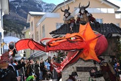 Umzug Schattdorf. (Bild: Urs Hanhart (Neue UZ))