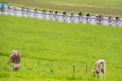 Eine Fahrt übers Land in der Nähe von Zug. (Bild: Keystone / Gian Ehrenzeller)