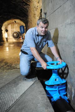 Der Kraftwerk-Leiter Peter Tresch. (Bild: Eveline Beerkircher / Neue LZ)