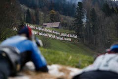 Impression vom Morgartenschiessen in Oberägeri. (Bild: Stefan Kaiser)