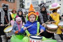 Die Kinder spielten schon wie die Grossen. (Bild: Urs Hanhart (Neue UZ))