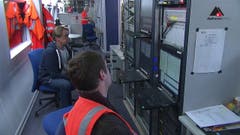 Verfolgen, Interpretieren. (Bild: Alptransit Video)