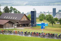 Die TdS ist offensichtlich im Kanton Zug unterwegs. (Bild: Keystone / Gian Ehrenzeller)