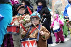 Der Kinderumzug in Bildern. (Bild: Urs Hanhart (Neue UZ))