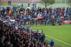 Trotz Regen kamen 4200 Zuschauer auf die Hertallmend. (Bild: Maria Schmid)