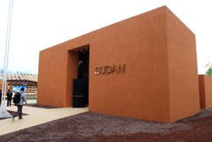 Der sudanesische Pavillion von aussen. (Bild: STEFANO PORTA)