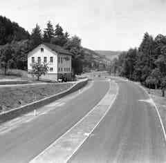 Im Juni 1955 sieht es an der gleichen Stelle so aus. (Bild: KEYSTONE/PHOTOPRESS-ARCHIV/Hermann Schmidli)