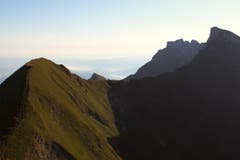 Blick vom Widderfeld Richtung Pilatus (03. August 2015). (Bild: Paul von Allmen)