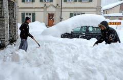 Andermatt im Schnee (Bild: Nadia Schärli / Neue LZ)