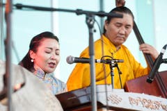Die Band Egschiglen aus der Mongolei (Bild: Boris Bürgisser / Neue LZ)