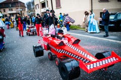Einige Impressionen des Fasnachtsumzugs in Horw. (Bild: Roger Gruetter)