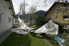 ..als vielmehr vom Winde zerstört. (Bild: Keystone)