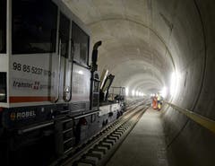 31.10.13: Eine Diesellkomotive. (Bild: Keystone)