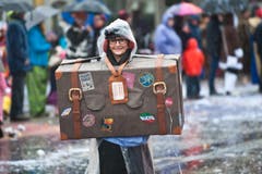 Zunft Heini von Uri, mit dem Motto Orient Express. (Bild: Boris Bürgisser / Neue LZ)
