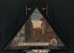 Zwei Drittel der Bilderwurden 1993 beim Brand der Kapellbrücke zerstört, … (Bild: pd)