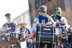 Eine Guggenmusik am Umzug. (Bild: Maria Schmid (Neue ZZ))