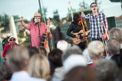 Die Band Palo Santo aus Südamerika (Bild: Boris Bürgisser / Neue LZ)