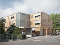 Dreifamilienhaus, Cham (Nestléstrasse), Osterhage Riesen Architekten GmbH 2014 (Bild: Baudirektion Kanton Zug)
