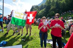 Rime ist auch Präsident des Schweizerischen Gewerbeverbandes (SGV). Er will sich in seiner Ansprache an die jungen Menschen wenden und eine Lanze für eine praxisnahe Berufsausbildung brechen. (Bild: Dominik Wunderli / Neue LZ)