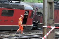 An den Gleisanlagen entstanden erhebliche Schäden. (Bild: Urs Hanhart (Neue UZ))
