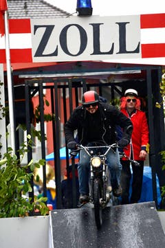 Schweizer Töfflibuebe in Östreich Töff Team MCM. (Bild: Nadia Schärli / Neue LZ)