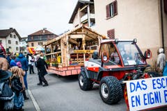 Einige Impressionen des Fasnachtsumzugs in Horw. (Bild: Roger Gruetter)