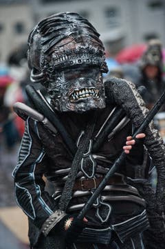 Räbedibäms Hochdorf mit dem Motto Alien. (Bild: Boris Bürgisser / Neue LZ)