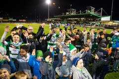 Letztes Spiel im Kleinfeld Kriens zwischen dem SC Kriens und dem FC Köniz am Samstag, 19. November 2016. (Bild: Philipp Schmidli)