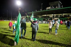 Letztes Spiel im Kleinfeld Kriens zwischen dem SC Kriens und dem FC Köniz am Samstag, 19. November 2016. (Bild: Philipp Schmidli)