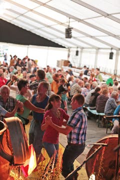 Am Opanair Klewenalp ist am Freitag die Ländler-Chilbi das Thema. Fotografiert auf der Klewenalp bei Beckenried. (Bild: Roger Zbinden (Neue LZ))
